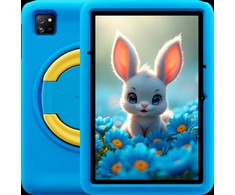 Planšetė Blackview Tab 60 Pro Kids LTE 10.1 colio HD+ 800x1280 IPS 60Hz 4GB/128GB aštuonių branduolių T606 1.6GHz 5MP priekinė/8MP galinė kamera Baterija 7700mAh be įkroviklio USB Type-C Android 15 SD kortelės lizdas Ocean Mėlyna