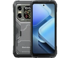 „Blackview XPLORE 1 5G“ tvirtas telefonas, 6,78 colio FHD 2460x1080 120Hz+2,01 colio 296x240 12+256GB MTK Dimensity 7050 aštuonių branduolių 2,4 GHz kamera 50+64MP+20MP naktinio matymo sistema 20000mAh NFC Gorilla Glass 5 Android 15 MIL-STD Juodas