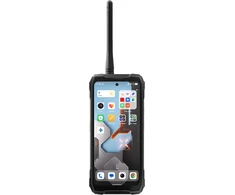 Blackview XPLORE 1 Walkie-talkie 22km 5G Rugged Phone 6.78-inch FHD 2460x1080 120Hz+2.01-inch 296x240 12+256GB MTK Dimensity 7050 octa-core 2.4Ghz Cam 50+64MP+20MP Night Vision 20000mAh NFC Gorilla Glass 5 Android 15 MIL-STD Juodas