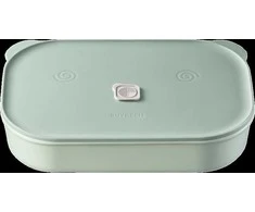 BUYDEEM Bento Lunch Box 810 ml, modelis CT1006, spalva Cozy Greenish