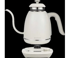 BUYDEEM elektrinis „Gooseneck“ kavos virimo aparatas „Virdulys“, modelis K821, spalva „Oat Baltas EU“