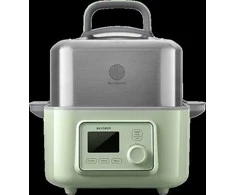 Garų puodas BUYDEEM daugiafunkcis skaitmeninis maisto garintuvas, modelis G564, spalva „Cozy Greenish“, ES