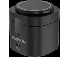Canyon 4 viename belaidis įkrovimo stovas, maks. 30 W, dydis: 70 x 70 x 70,3 mm, svoris: 414 g, su 65 W įkrovikliu ir 1 m laidu, juodas