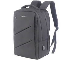 CANYON backpack BPE-5 Urban USB 15.6'' Pilkas