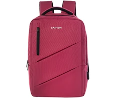 CANYON kuprinė BPE-5 Urban USB 15.6'' Raudona