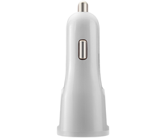 CANYON automobilinis įkroviklis C-033 2.4A/USB-A su integruotu „Lightning“ Baltas