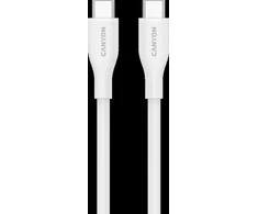 CANYON kabelis CC60SC10 C-C 60W 1m Silicon Baltas