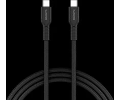CANYON kabelis OnWire 60CL C-C 60W COLOR pintas 1m Juodas