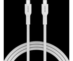 CANYON kabelis OnWire 60CL C-C 60W COLOR pintas 1m Baltas