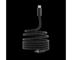 CANYON kabelis OnWire 60MG C-C 60W magnetinis pintas 1m Juodas