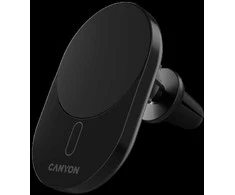 CANYON automobilinis įkroviklis OnGrip 105 15W Qi2 belaidis Juodas