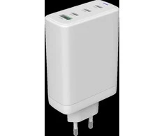 CANYON įkroviklis CU140ACC GaN 150W 3xPD 1xQC EU Baltas