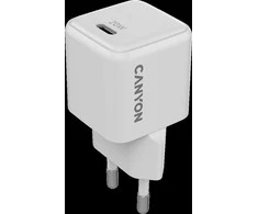 CANYON pakrovėjas CU20C GaN 20W 1xPD EU Baltas