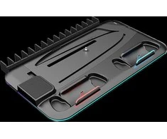 CANYON aušinimo stovas CS-51 RGB PS5 Slim/DE Charge Juodas