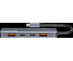 CANYON hub DS-18 5in1 USB-C Pilkas