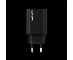 CANYON įkroviklis OnCharge 30CL, maksimali galia 30W, 1xPD, ES, juodas