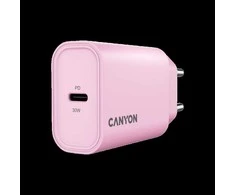 CANYON įkroviklis OnCharge 30CL Max Power 30W 1xPD EU Rožinė