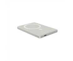 CANYON magnetic power bank OnPower 500 PD20W 5000mAh Aliuminio Star Pilkas