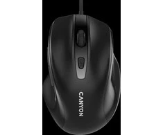 CANYON pelė M-6 su laidu Juodas