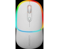 CANYON pelė MW-22 2in1 BT/ Wireless Snow Baltas