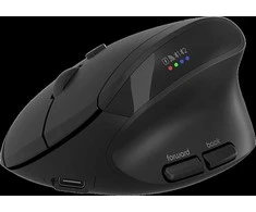 CANYON pelė MW-25 Ergonomic LED AA Dual mode Wireless Juodas