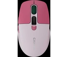 CANYON pelė MW-26 LCD tyli dvigubo režimo belaidė rožinė