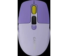 CANYON pelė MW-26 LCD tyli dvigubo režimo belaidė violetinė
