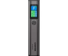 CANYON maitinimo blokas OnPower 230 TFT 20000 mAh PD130W tamsiai pilkas
