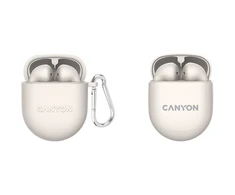 Belaidės žaidimų ausinės Canyon TWS-6, Gelsvos spalvos