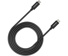 CANYON laidas UC-42 USB-C į USB-C 240W 20Gbps 4k 2m Juodas