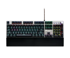 Mechaninė žaidimų klaviatūra Canyon Nightfall CND-SKB7-RU, Black Switch, LED, RU išdėstymas