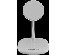 CANYON belaidis įkroviklis WCS-205 15W Qi2 2in1 Baltas