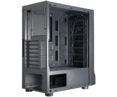 Važiuoklė INTER-TECH A-3411 Creek Gaming Tower, ATX, 1xUSB3.0, 2xUSB2.0, maitinimo šaltinis pasirinktinai, Lango šoninis skydelis, LED lemputė priekyje, integruotas RGB LED, Juodas