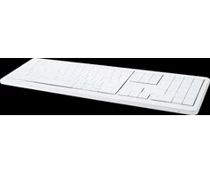CLEVETURA CLVX 1 Touch-On-Keys AI Belaidė klaviatūra, ANSI US Mac išdėstymas, Scissor Switches, Aluminum Chassis, Interactive RGB, Mac/iPad/AppleTV/PC support
