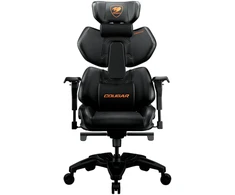 Žaidimų kėdė COUGAR TERMINATOR, Juodos/oranžinės spalvos