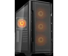 COUGAR UNIFACE RGB PC Dėklas, Mid Tower, Juodas