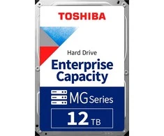 HDD serveris TOSHIBA MG09 12TB CMR 512e, 3.5'', 512MB, 7200RPM, SATA, SKU: HDEPZ13GEA51F