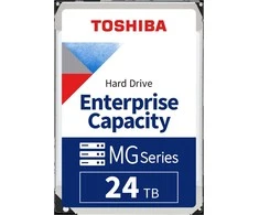 HDD Server TOSHIBA MG11 24TB MAMR 512e, 3.5'', 1024MB, 7200RPM, SATA, SKU: HDEB034GEA51F