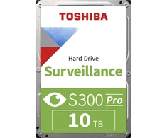 TOSHIBA BULK S300 Pro stebėjimo sistemos kietasis diskas 10 TB 3,5 colio SATA 7200 aps./min.