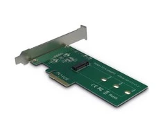 Inter tech PCIe adapteris M.2 PCIe diskams (Drive M.2 PCIe, Host PCIe x4), kortelė