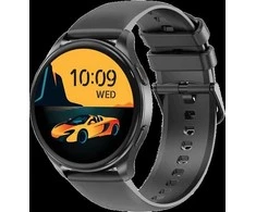 Išmanusis laikrodis Blackview X20 1,43 colio Amoled ekranas 466*466 ATS3085L 128Mb+481KB 380mAh Skambučiai ir SMS pranešimai, 100 sporto režimų 24 valandų širdies ritmo aptikimas Juodas