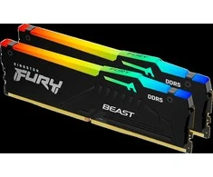 RAM Kingston Technology FURY Beast 64GB 6000MT/s DDR5 CL36 DIMM (2 vnt. rinkinys) RGB