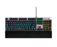 Mechaninė žaidimų klaviatūra Canyon Nightfall CND-SKB7-US, Black Switch, LED, US išdėstymas