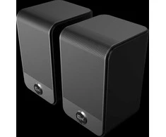 Kompiuterio kolonėlės „Klipsch Flexus SURR 100“ erdvinio garso kolonėlės, skirtos „Flexus Core“ garso juostoms, juodos, pora