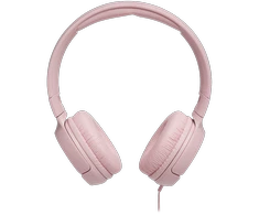 Lengvos ir patogios Ausinės JBL Tune 500 Pure Bass sound su mikrofonu rožinės