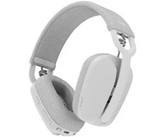 Logitech Zone Vibe 100 belaidės ausinės, Baltos