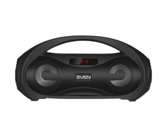 Garsiakalbis SVEN PS-425, juodas (12W, Bluetooth, FM, USB, Micro SD, LED-ekranas, 1500mA*h); SV-019624