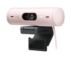 Internetinė kamera Logitech BRIO 500, Rožinės spalvos
