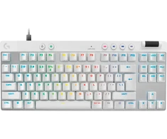 LOGITECH G PRO X TKL RAPID Gaming Keyboard - Baltas - US INT'L - USB - EMEA28i-935 - LINEAR