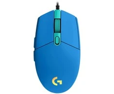 LOGITECH G102 LIGHTSYNC Pelė su laidu žaidimams - Mėlynas - USB - EER